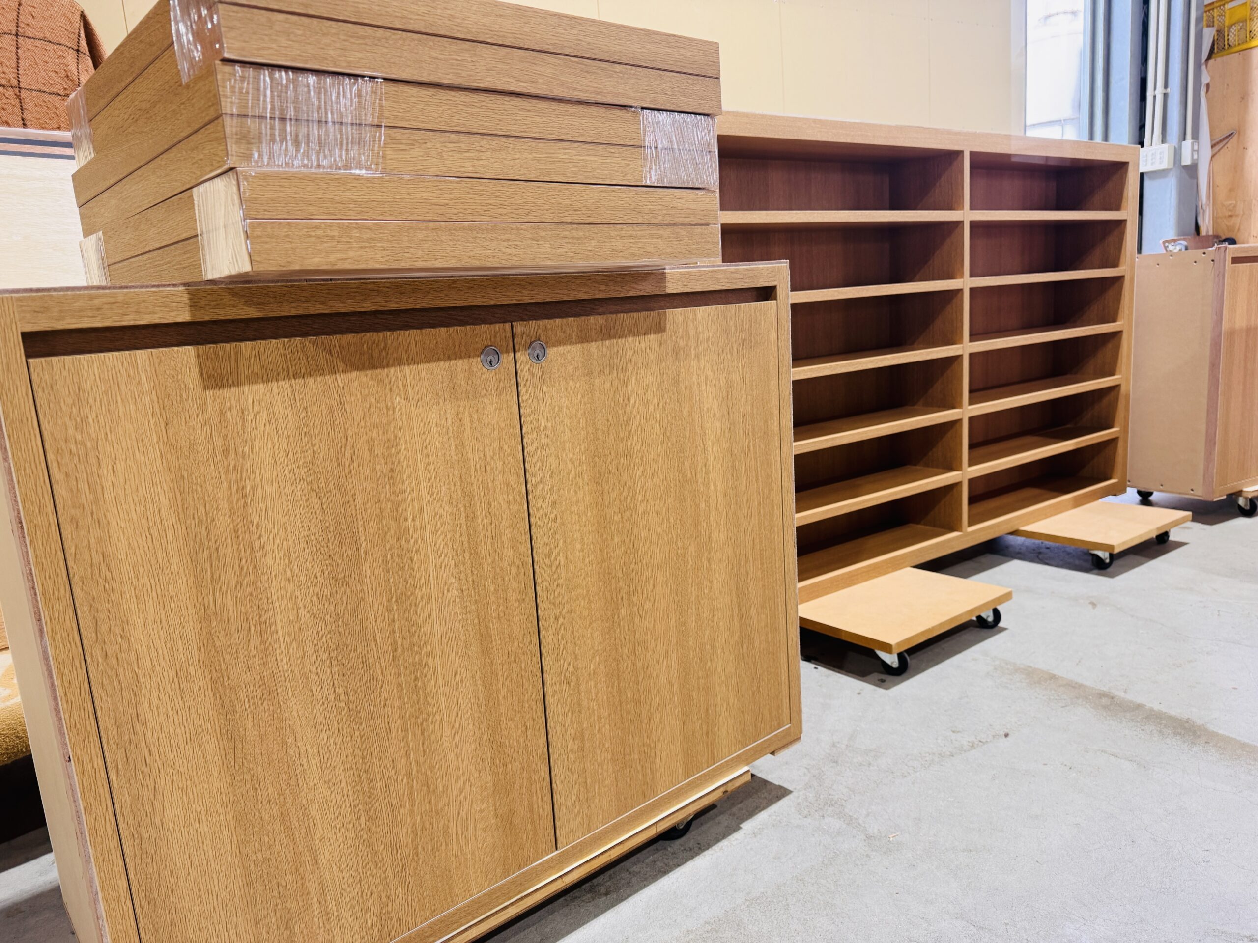 眼鏡屋さん什器 施工事例写真02
