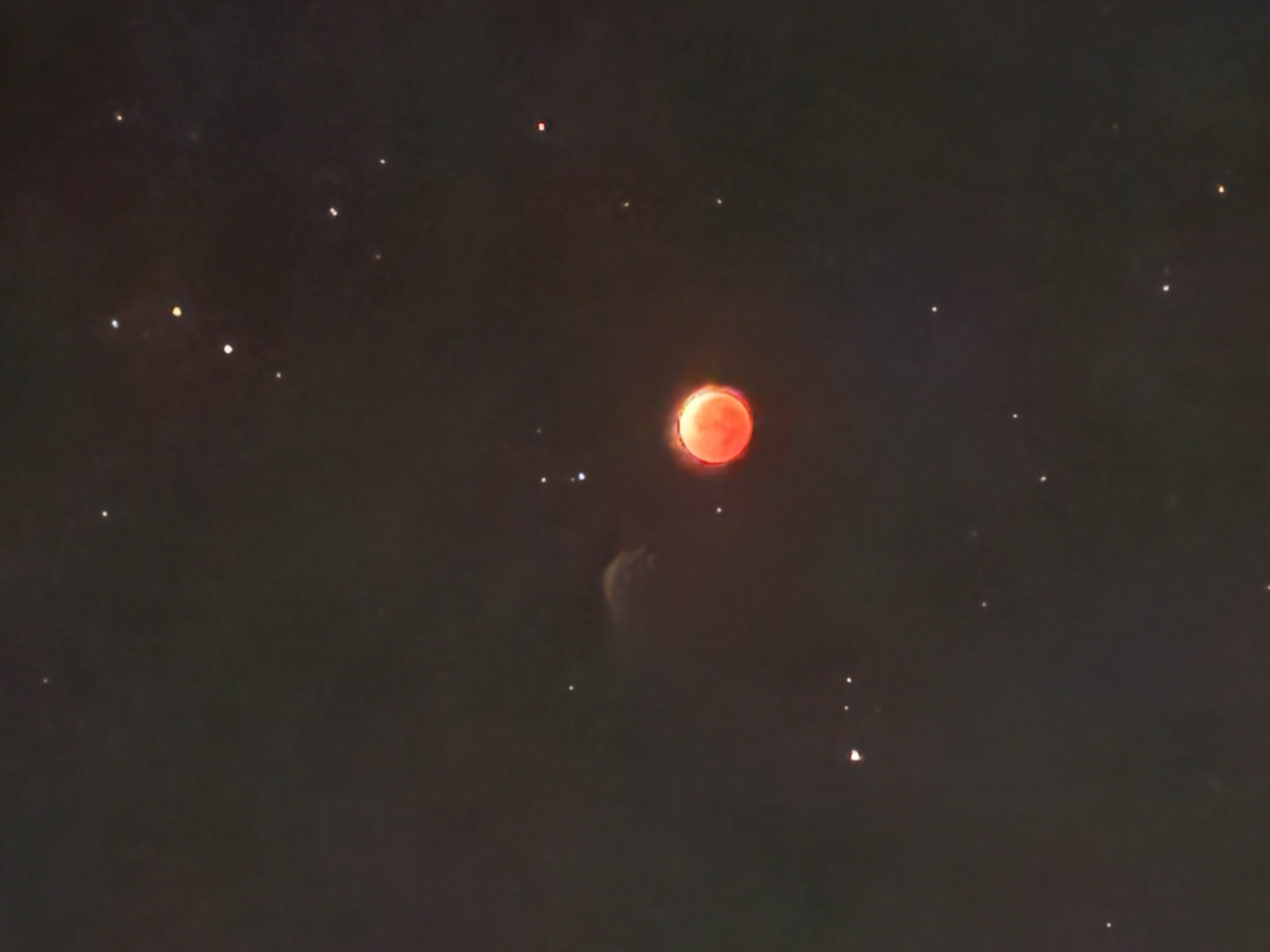 皆既月食🌒